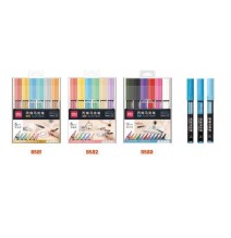 Deli Acryclic Marker 6Pc 1Pck