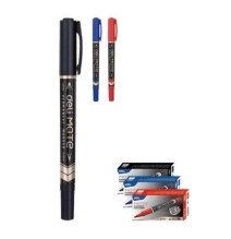 Deli Mate Permanent Marker Blue 12Pc 1Box