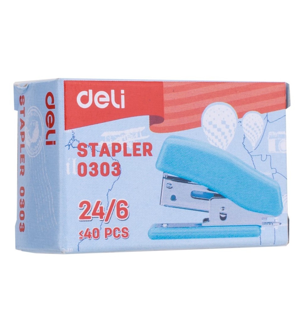 Deli Mini Stapler 24/6 1Pck