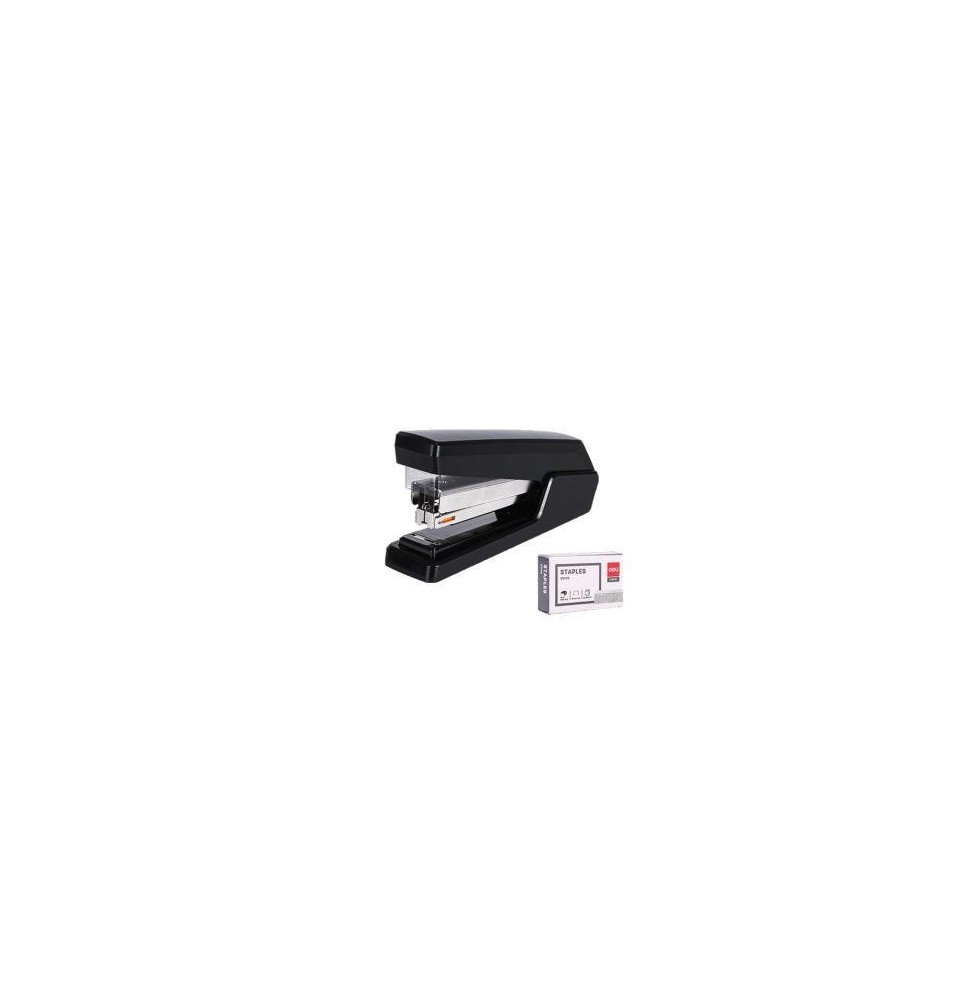 Deli Exceed Flat Clinch Stapler 1Pck