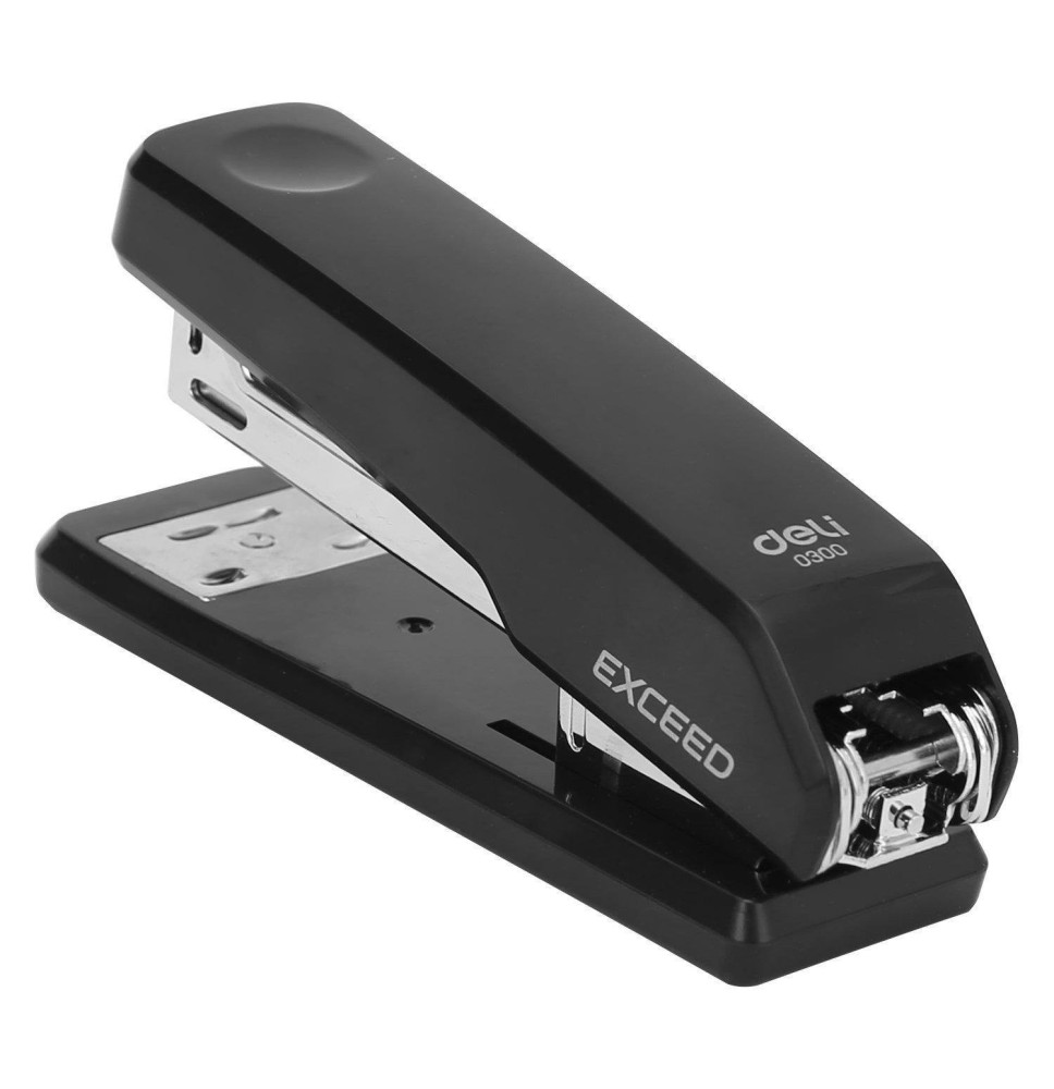 Deli Classic Stapler-Black 1Pck