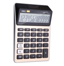 Deli Dual Power 12Digital Calculator 1Pc