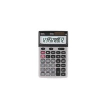 Deli Core 12 Digits Dual Power Calculator 1Pc