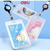 Deli Id Holder W/Lanyard 1Pc