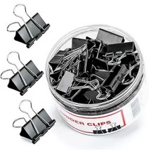 Deli Binder Clip 32MM 24Pc 1Box