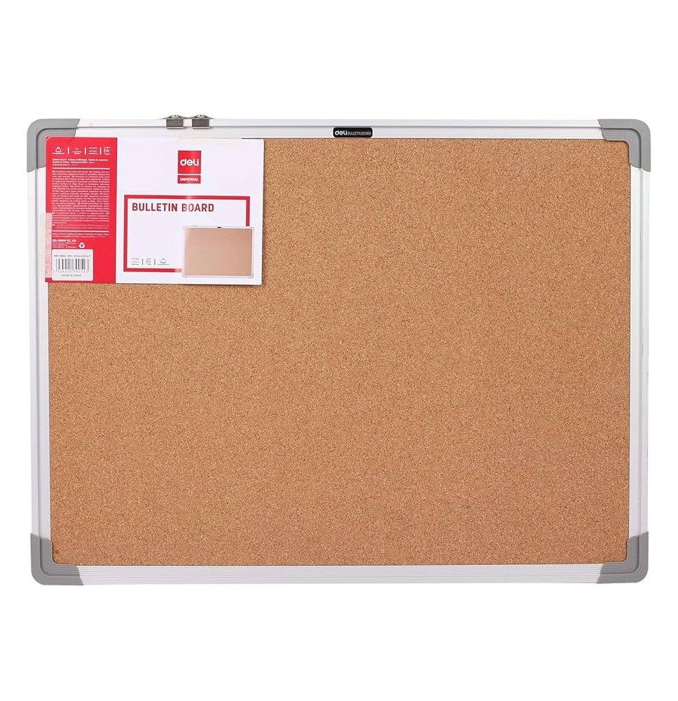 Deli Cork Board 600x450MM 1Pc