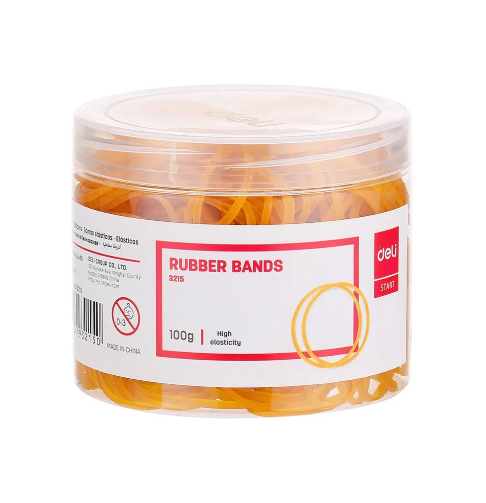 Deli Start Rubber Bands 100gsm 1Box