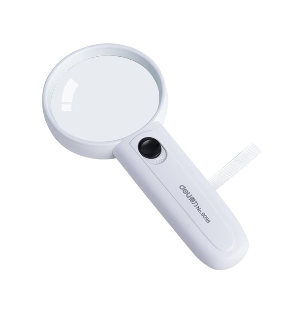 Deli Pro Integrated Led Light Magnifier 60mm 1Pc