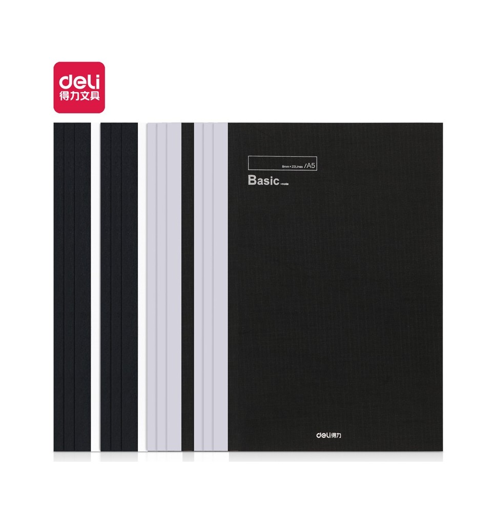 Deli Notebook 210x148MM 40Sheet 1Pc