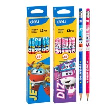 Deli 2B Super Wins 12 Graphite pencil 12Pcs 1Pck