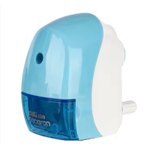 Deli Macaron Mist Blue Rotary Pencil Sharpener 1Pc