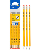 Deli Scribe 2B Graphite Pencil 12Pc 1Pck