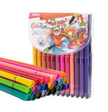 Deli Colorun Felt Pen 24pc 1Pck