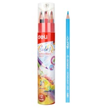 Deli Color Pencils  12Pc 1Pck