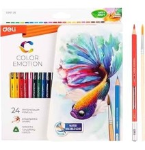 Deli Water Color Pencil 36Pcs 1Pck