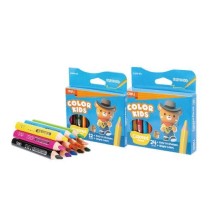 Deli Color Kids Color Pencils 12Pc 1Pck